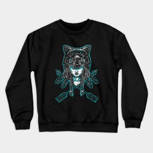 Wolf Spirit: Guarded Crewneck Sweatshirt